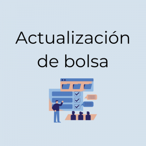 Actualización de bolsa